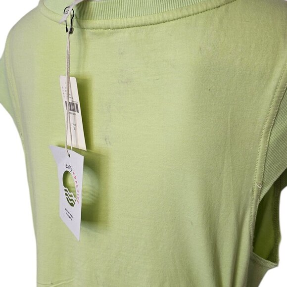 Daily Practice by Anthropologie Montauk V-Neck Wrap Dress Green Size Large - Picture 9 of 10